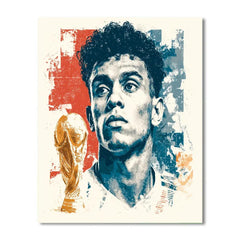 Fifa 2026 Salah Lights - DIY Painting By Numbers Kit