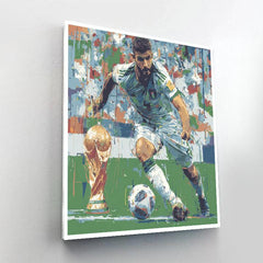 Fifa 2026 Hakimi Atlas - DIY Painting By Numbers Kit