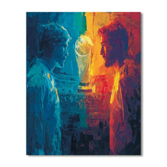 Fifa 2026 Japan vs Tunisia - DIY Painting By Numbers Kit