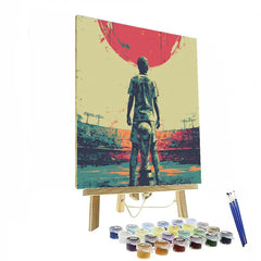 Japan Fifa 2026 Dawn - DIY Painting By Numbers Kit