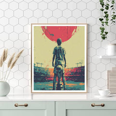 Japan Fifa 2026 Dawn - DIY Painting By Numbers Kit