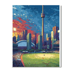 Toronto Fifa 2026 Glow - DIY Painting By Numbers Kit