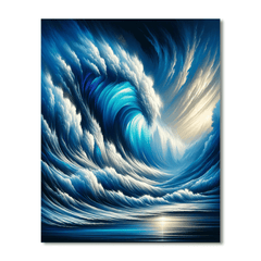 The Great Wave - DIY Painting By Numbers Kit