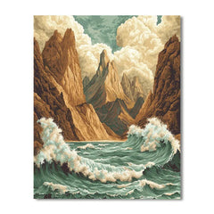 Michelangelo Inspired Majestic Power - DIY Painting By Numbers Kit