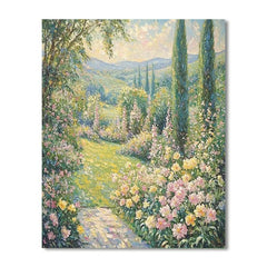 Claude Monet Inspired Gardens of Serenity - DIY Painting By Numbers Kit