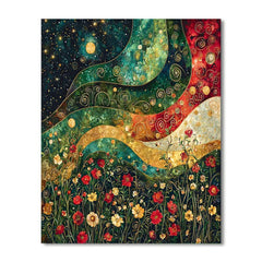 Gustav Klimt Inspired The Infinite Bloom - DIY Painting By Numbers Kit