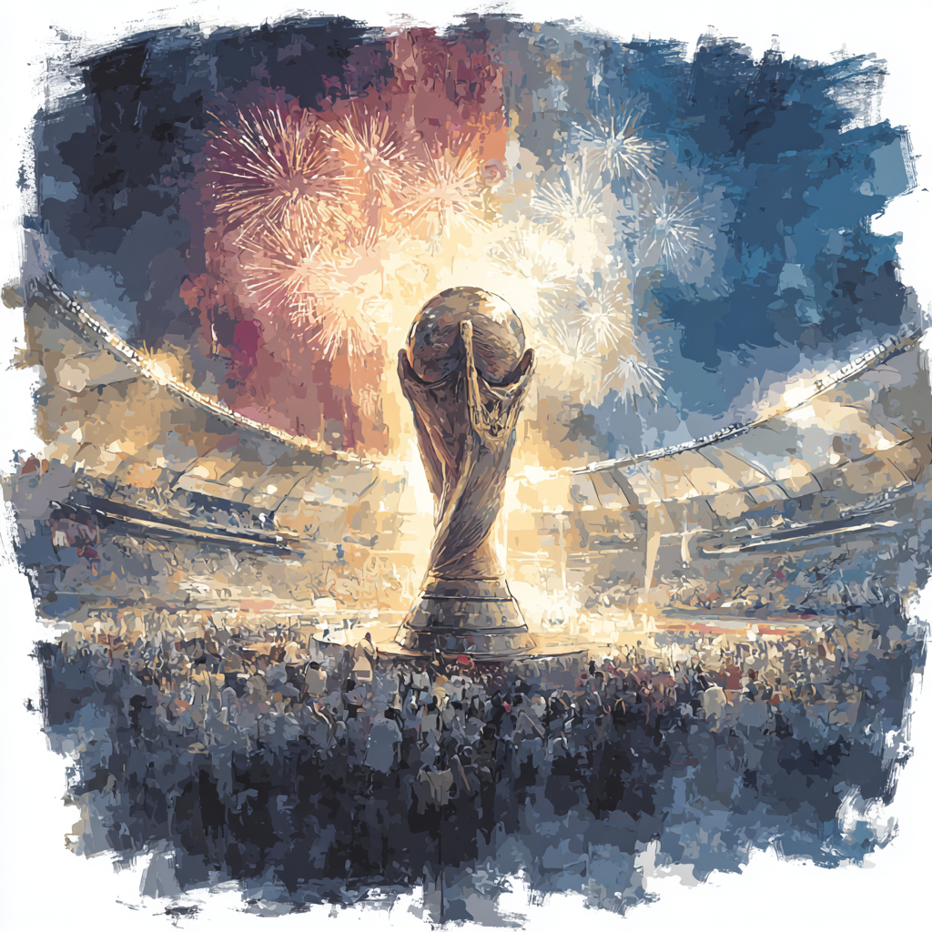 Fifa 2026 Final Night - DIY Painting By Numbers Kit