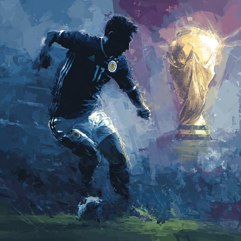 Scotland Fifa 2026 Mist - DIY Painting By Numbers Kit