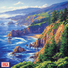 Big Sur - California, USA - DIY Painting By Numbers Kit