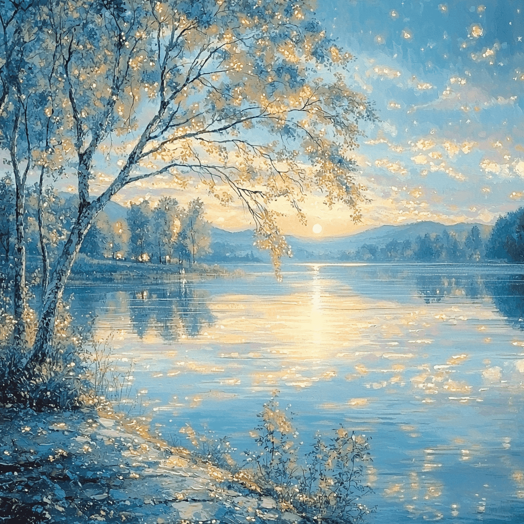 Thomas Inspired Quiet Waters - DIY Painting By Numbers Kit