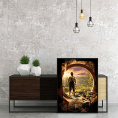 Scenic Hobbit Home DIY Paint By Numbers Kit