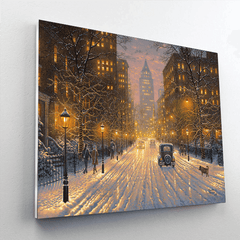 City Lights Paint By Number Painting Set