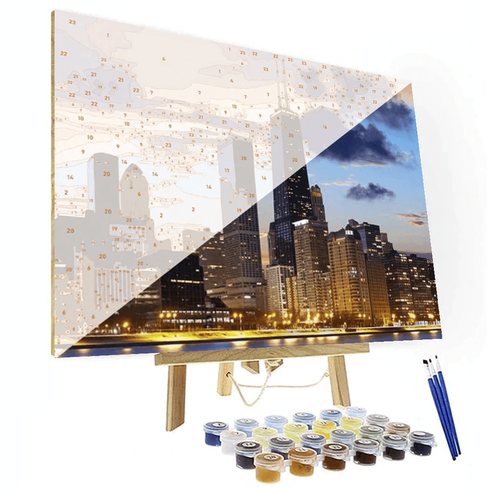 Personalized Custom Paint By Numbers Canvas Kit