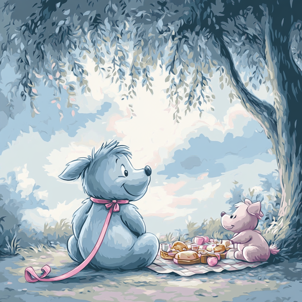 Eeyore Gentle Afternoon - DIY Painting By Numbers Kit