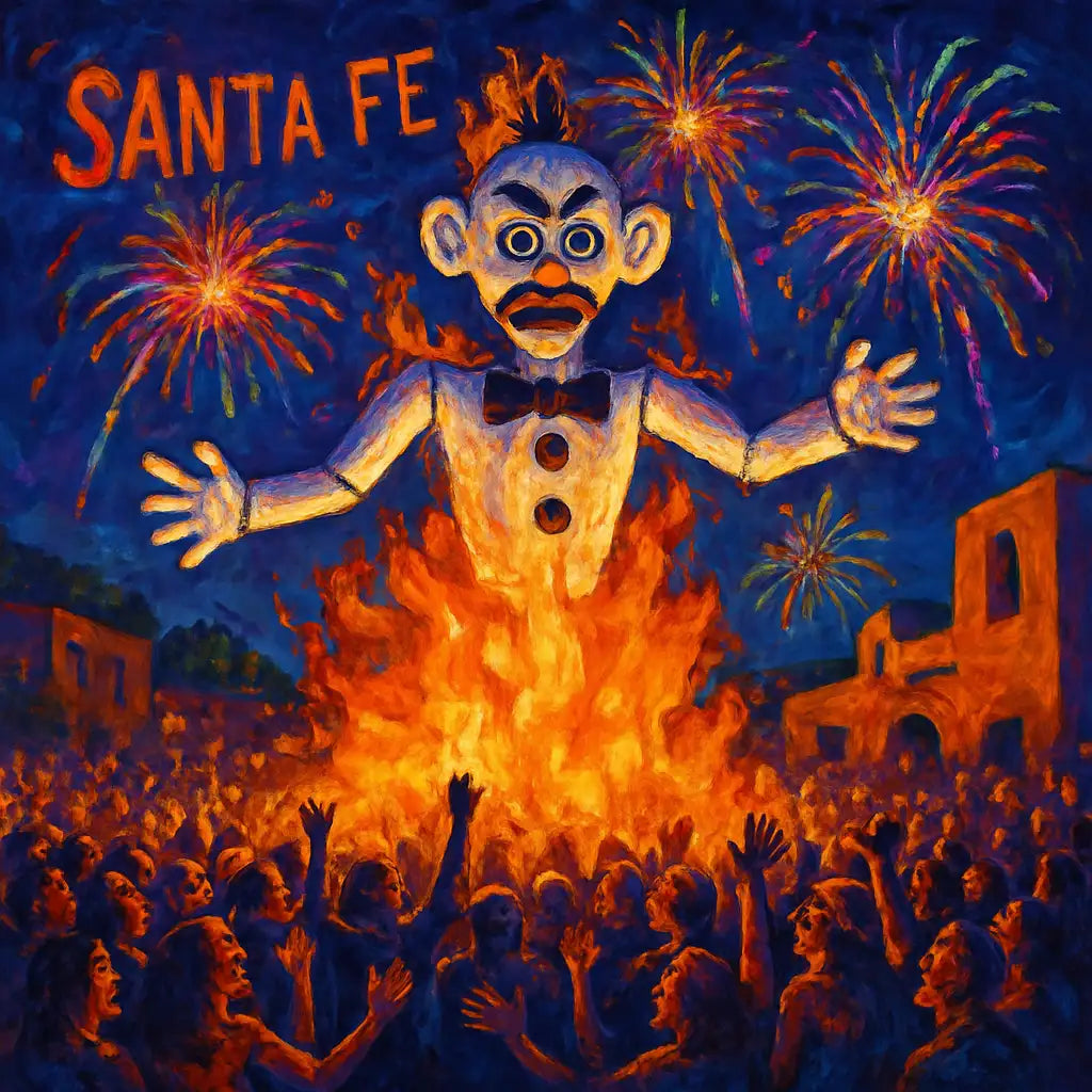 Zozobra - Santa Fe - DIY Painting By Numbers Kit