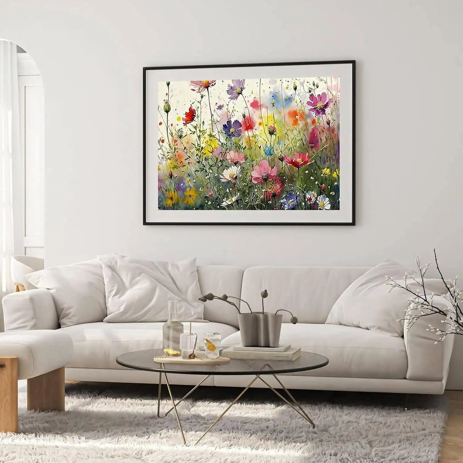 Blossoming Hues Paint By Number Canvas Kit