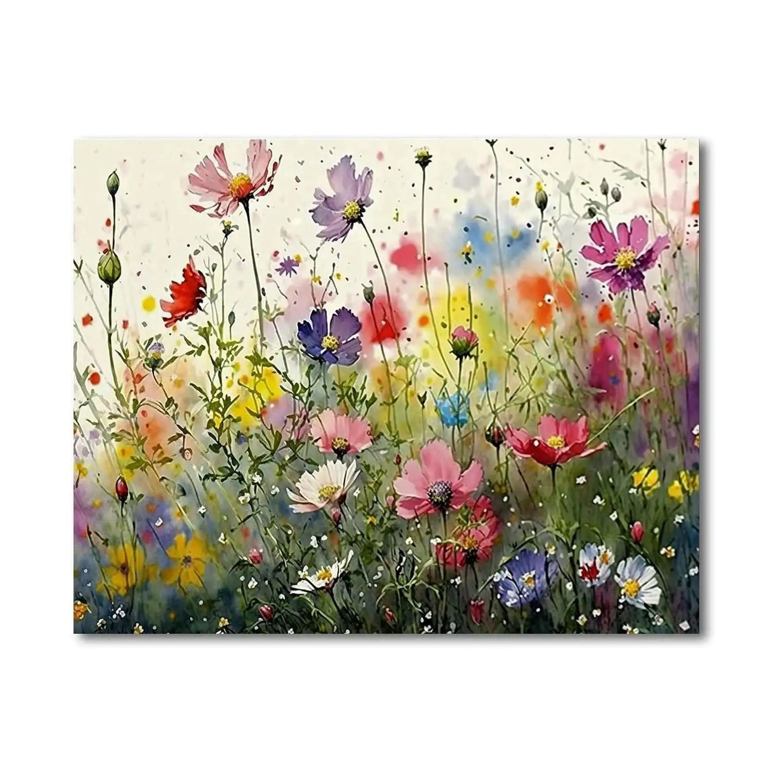 Blossoming Hues Paint By Number Canvas Kit