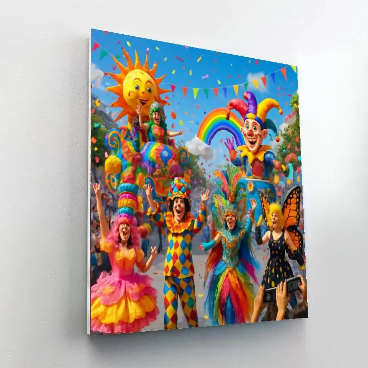 Fantasy Fest - DIY Painting By Numbers Kit