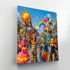 Fantasy Fest - DIY Painting By Numbers Kit