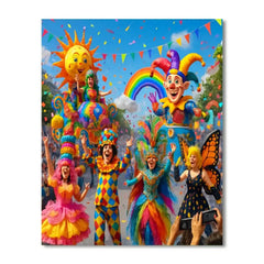 Fantasy Fest - DIY Painting By Numbers Kit