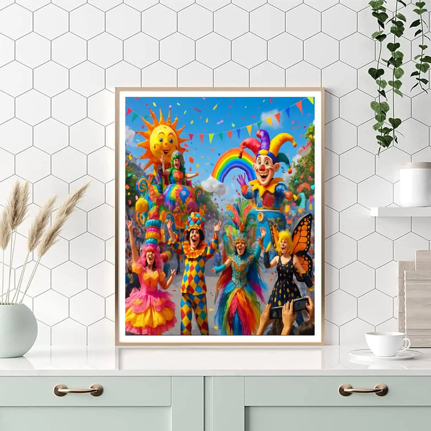 Fantasy Fest - DIY Painting By Numbers Kit