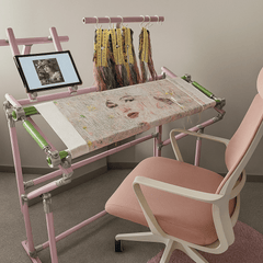 Adjustable Aluminum Alloy Scroll Frame