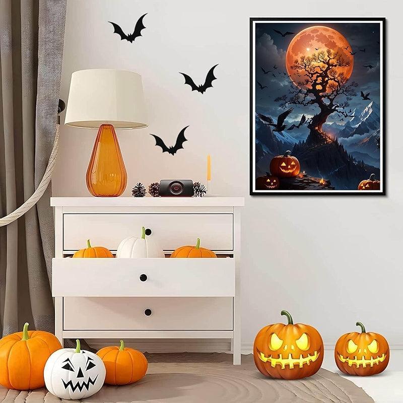 Harvest Moon Halloween Paint By Numbers