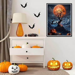 Harvest Moon Halloween Paint By Numbers