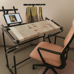 Adjustable Aluminum Alloy Scroll Frame
