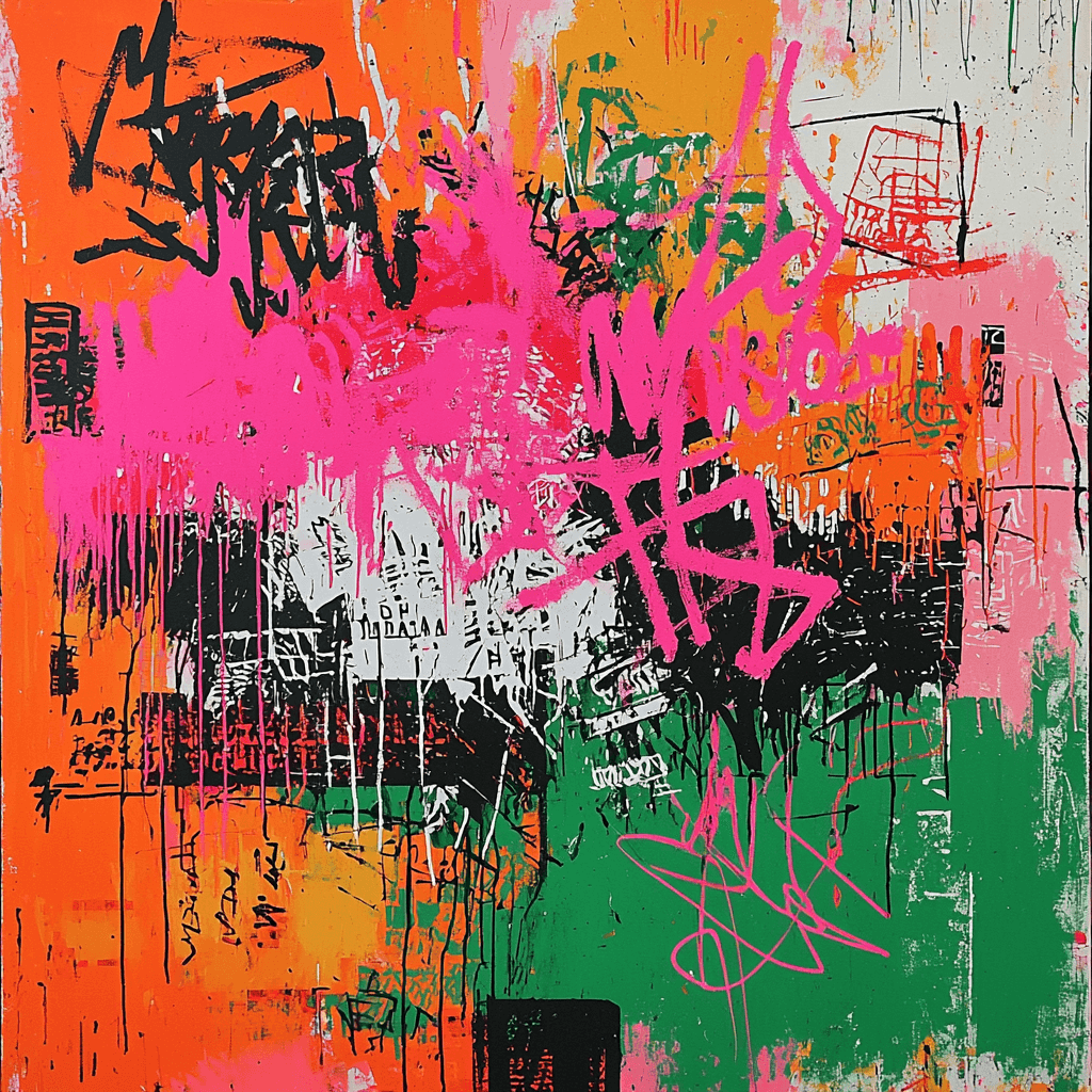 Jean-Michel Basquiat Inspired Graffiti Soul Canvas - DIY Painting By Numbers Kit