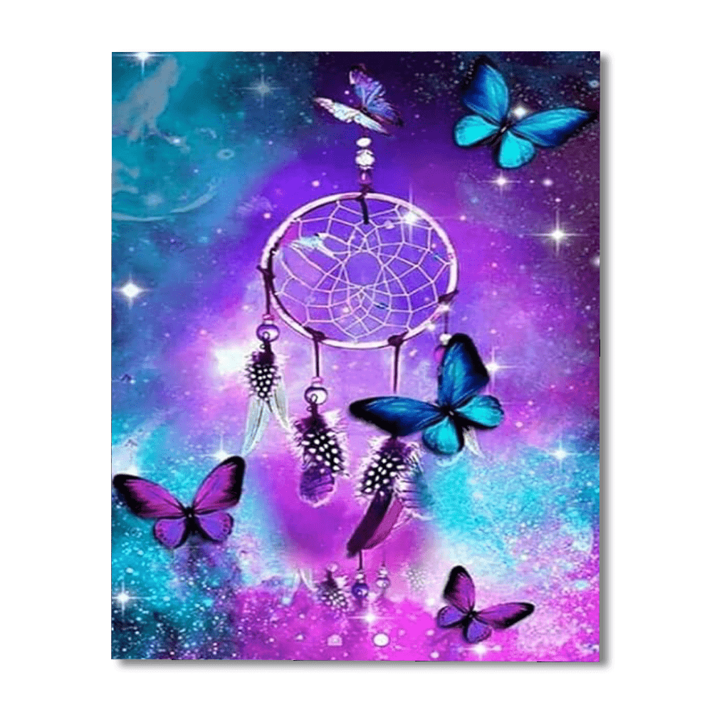 Butterfly Garden Paint By Number Canvas Kit