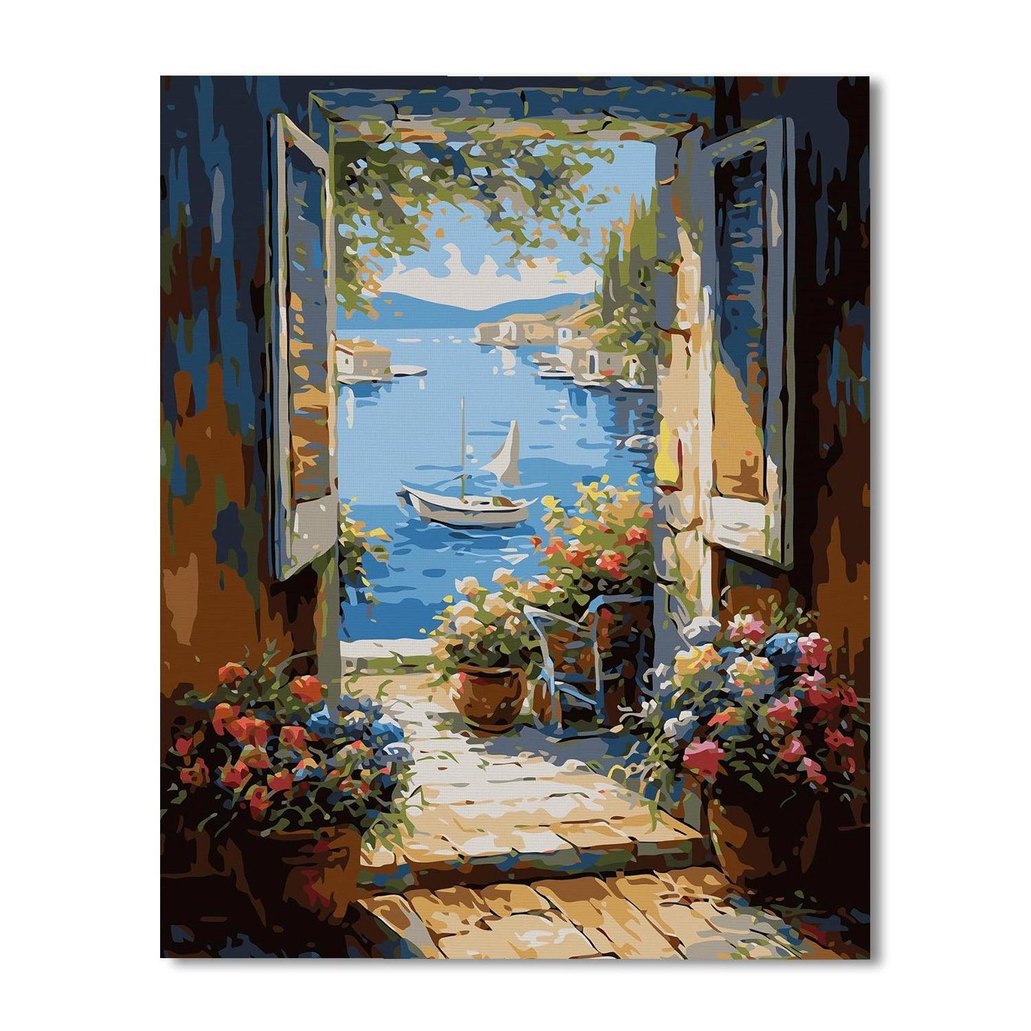 Seaside Serenity Paint By Number Kit