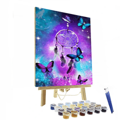 Butterfly Garden Paint By Number Canvas Kit