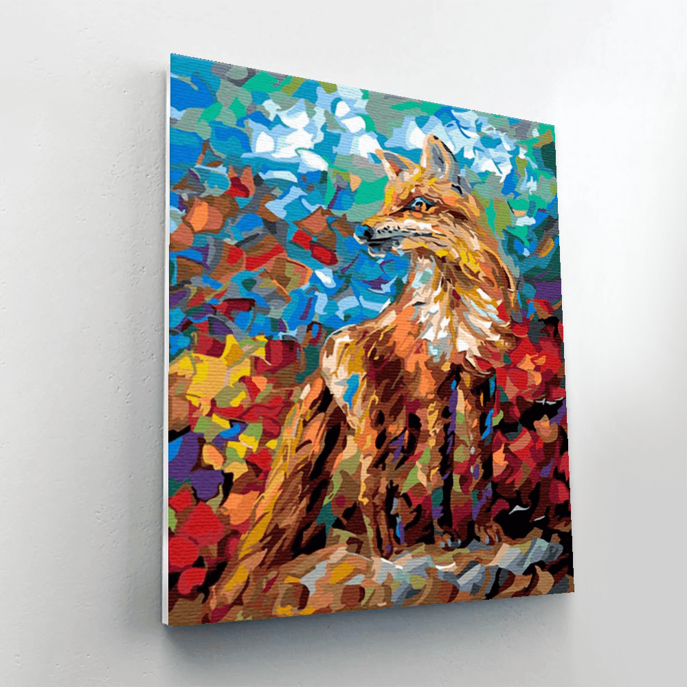 Mr. Fox Paint By Numbers Painting Kit