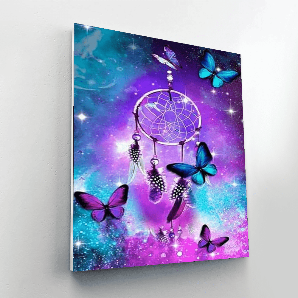 Butterfly Garden Paint By Number Canvas Kit