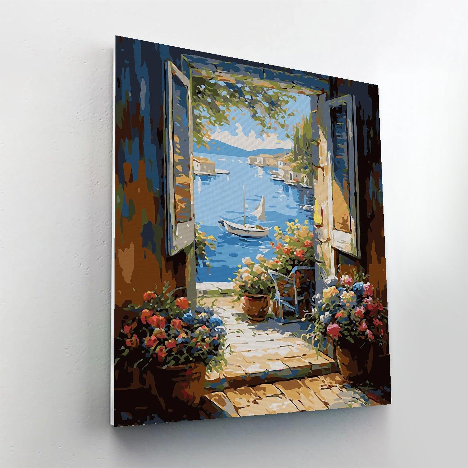 Seaside Serenity Paint By Number Kit