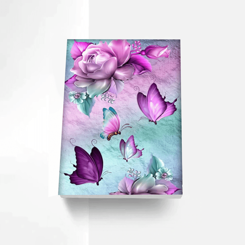 Butterfly Garden Paint By Number Canvas Kit
