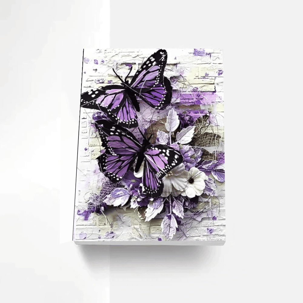 Butterfly Garden Paint By Number Canvas Kit