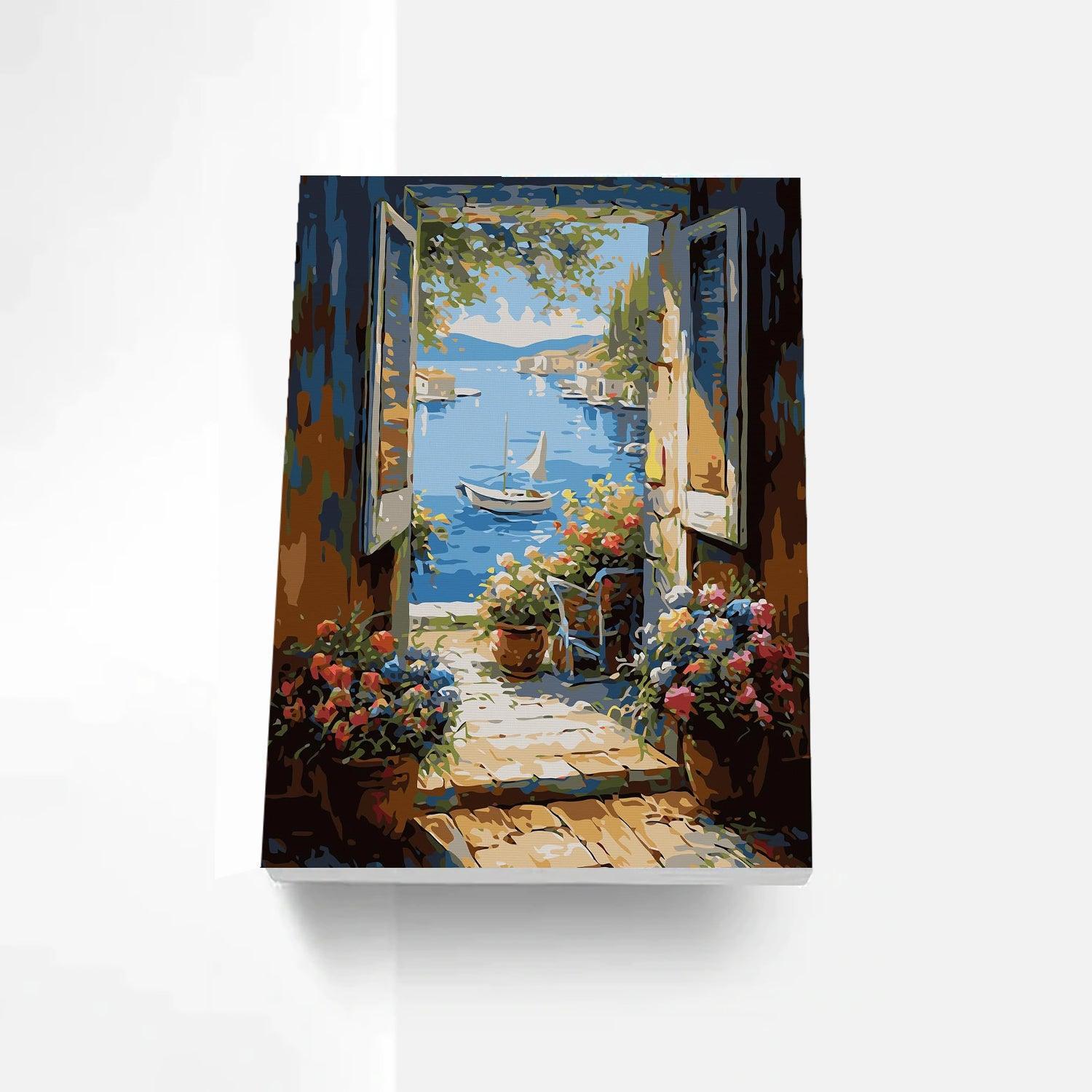 Seaside Serenity Paint By Number Kit