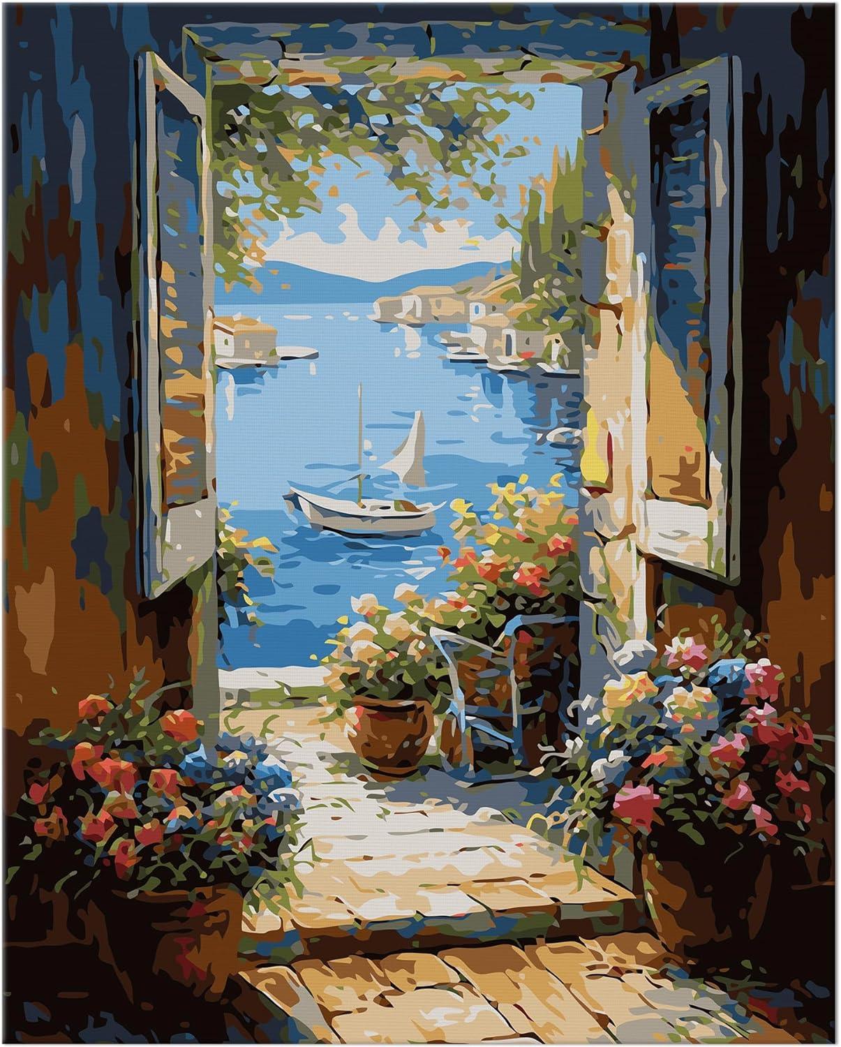 Seaside Serenity Paint By Number Kit