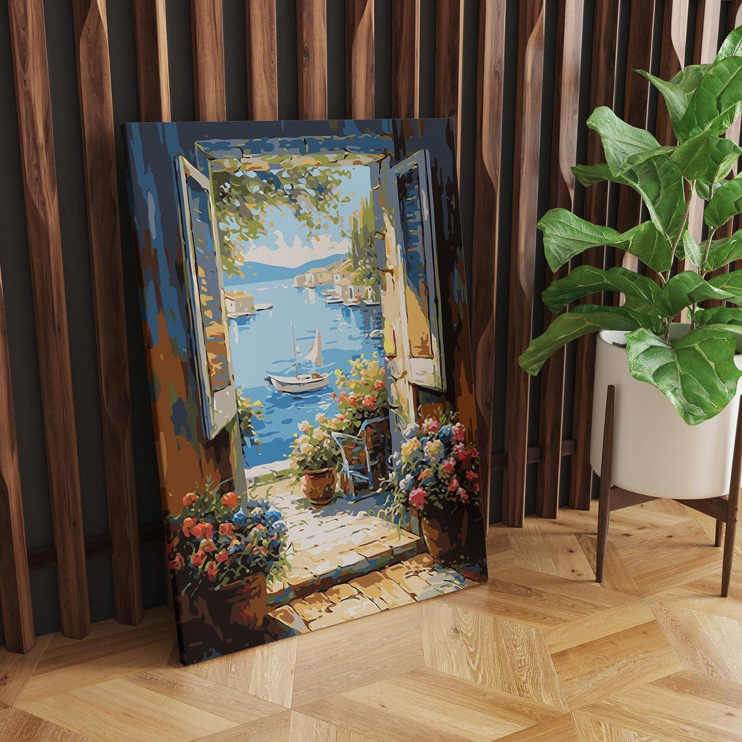 Seaside Serenity Paint By Number Kit