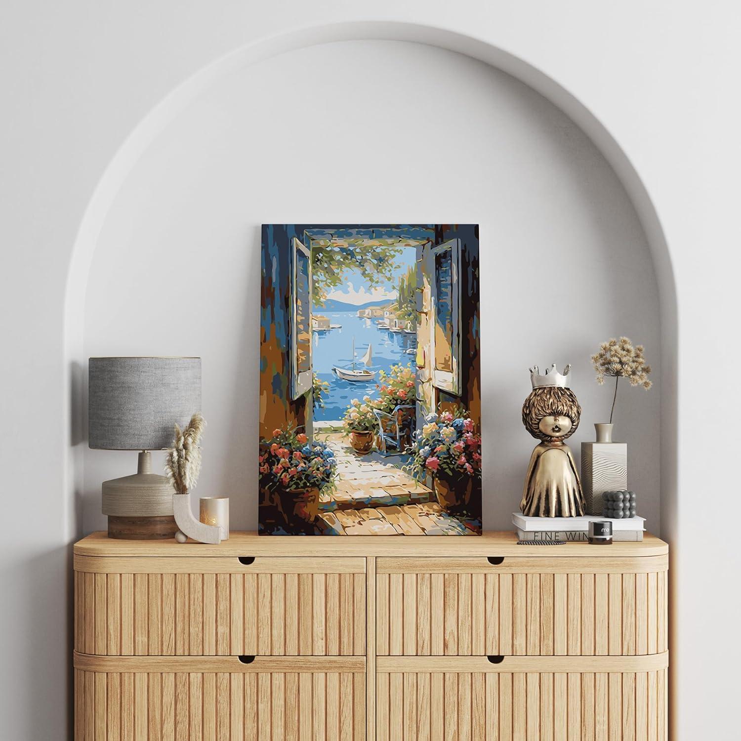 Seaside Serenity Paint By Number Kit
