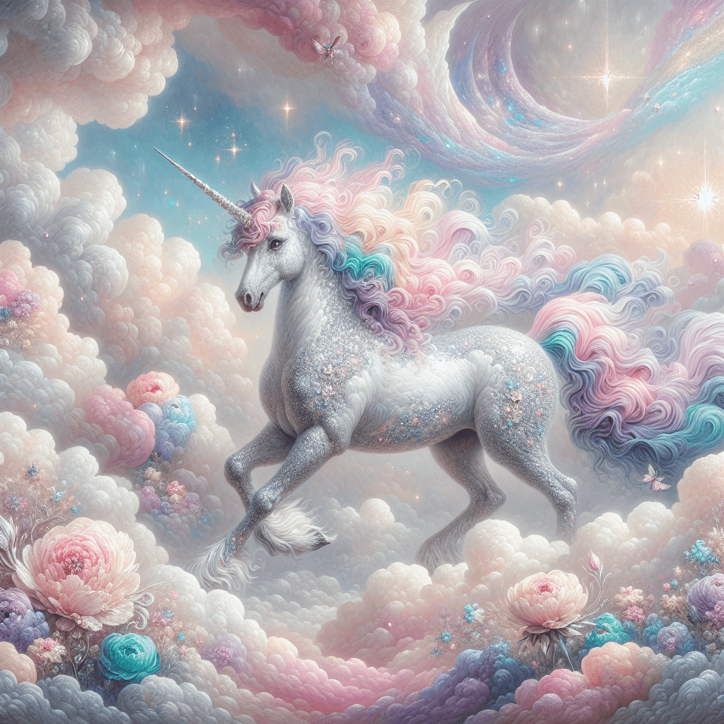 Luminescent Unicorn Dreamscape - DIY Painting By Numbers Kit