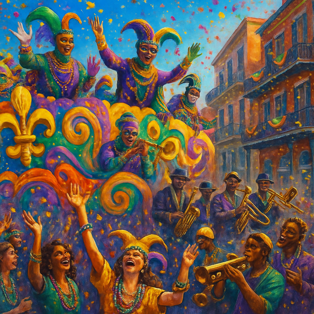 Carnival Spirit Celebration - DIY Painting By Numbers Kit