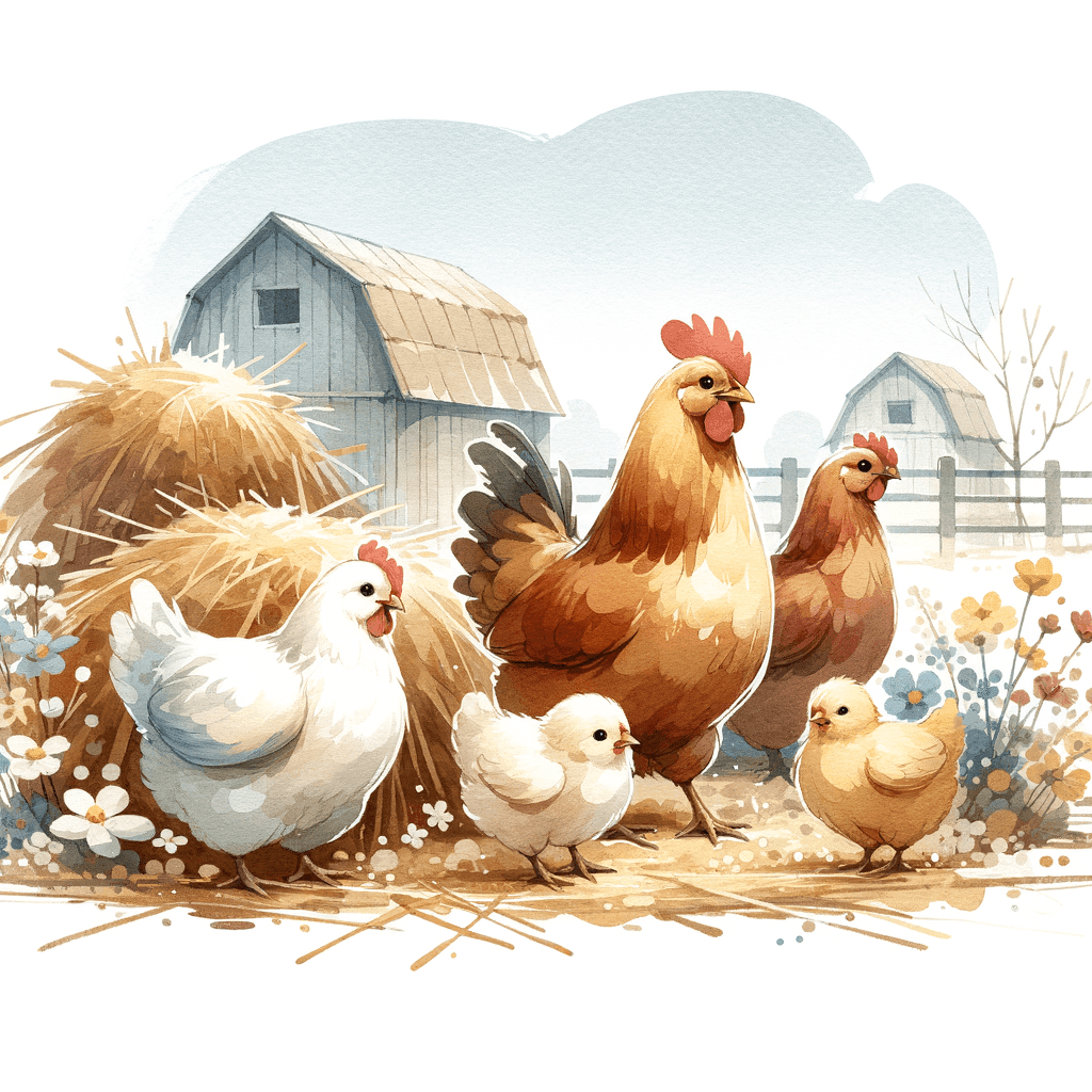 Chirpy Chickens Carnival - DIY Painting By Numbers Kit