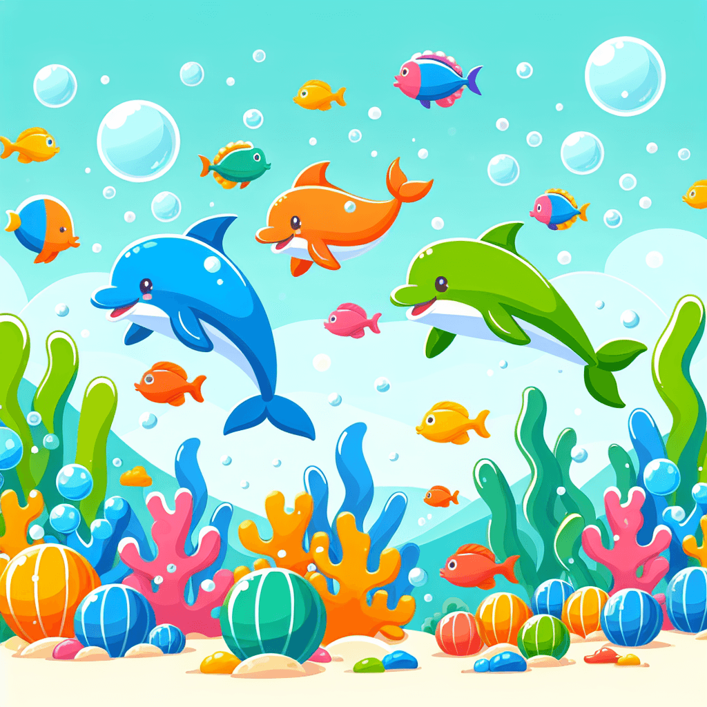 Joyful Ocean Life - DIY Painting By Numbers Kit