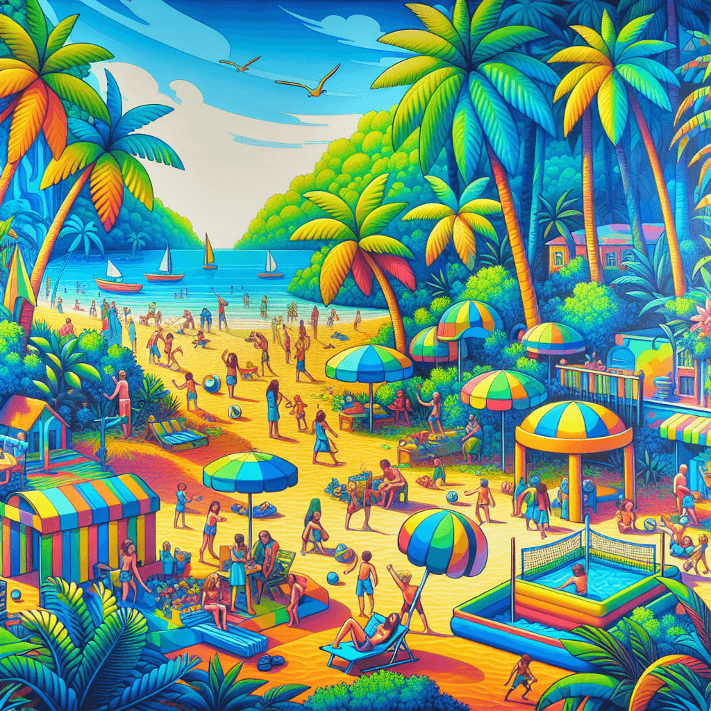 Lilo & Stitch's Tropical Paradise - DIY Painting By Numbers Kit