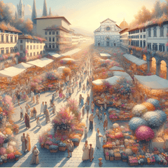 Florence Flower Festival - DIY Painting By Numbers Kit