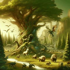 Celtic Woodland Spirits - DIY Painting By Numbers Kit