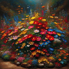 Wildflower Bouquet - DIY Painting By Numbers Kit